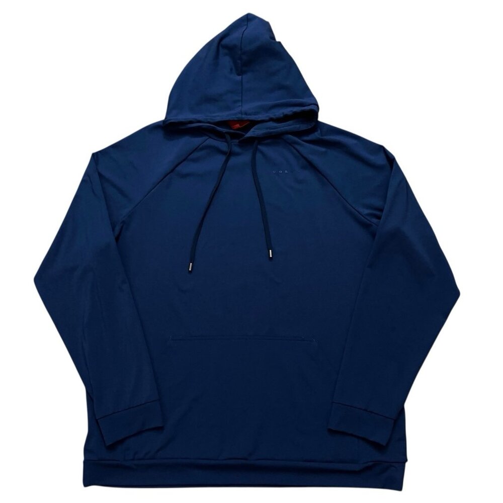 Redvanly Larkin Hoodie Mens Size XL Pullover Performance Golf Drawstring Blue